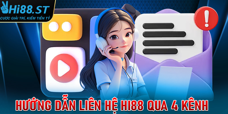 Hướng dẫn hội viên nên liên hệ hi88 thông qua 4 kênh phổ biến 